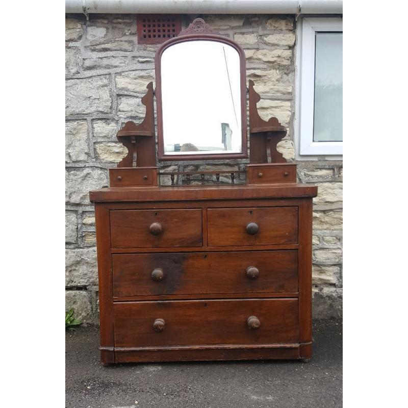 a very nice antique/chest/dresser(free local delivery