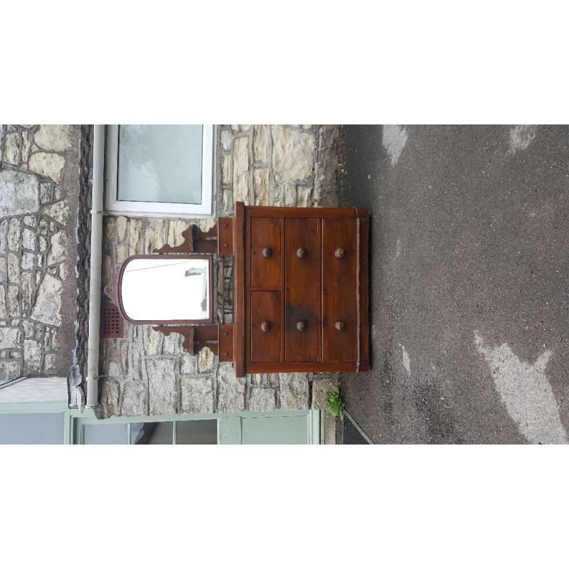 a very nice antique/chest/dresser(free local delivery