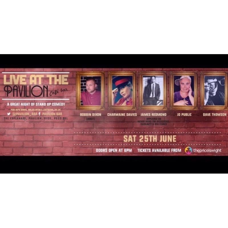 Comedy Night with TVs James Redmond at Live at The Pavilion Bar, Ryde