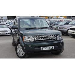 2009 LAND ROVER DISCOVERY 4 TDV6 HSE LOVELY HSE IN GALLWAY GREEN METALLIC BI