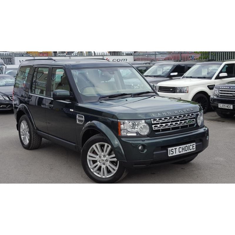2009 LAND ROVER DISCOVERY 4 TDV6 HSE LOVELY HSE IN GALLWAY GREEN METALLIC BI