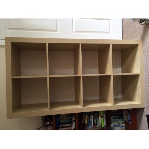 Ikea Kallax/Expedit 4x2 unit birch effect