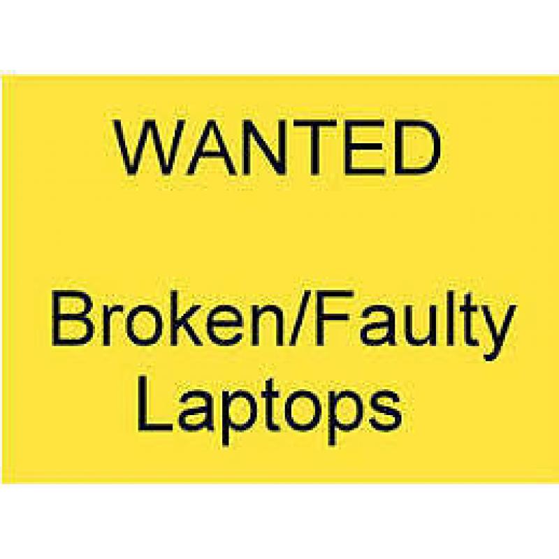 Do you want cash for your Laptop that’s not working?