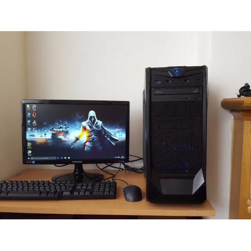 High Spec Ultra Fast Gaming PC Quad Core i5 Microsoft Windows 10 8GB RAM 1TB Hard Drive