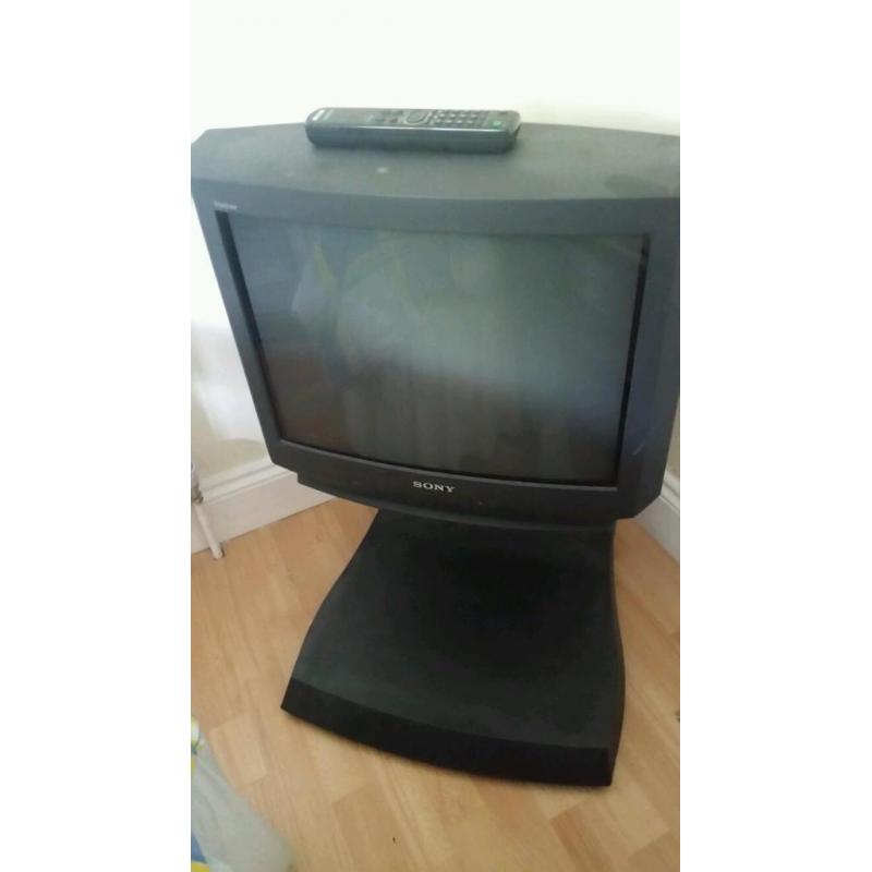 Old Sony TV & Freeview Box