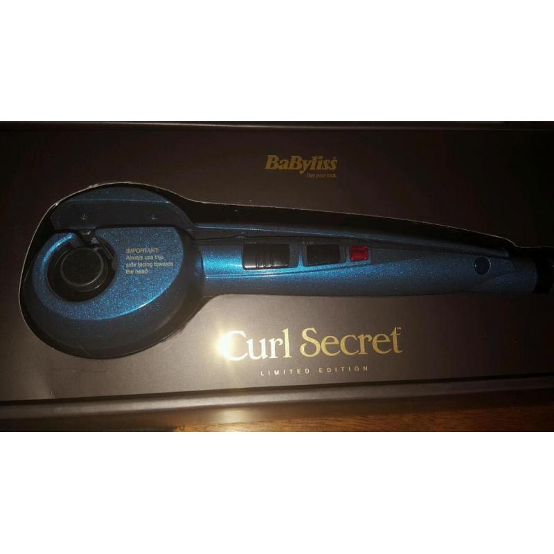 Boxed BABYLIS Curl Secret limited edition