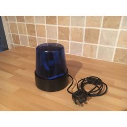 Novelty Police Rotating Blue Light