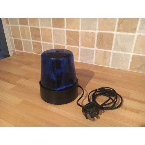 Novelty Police Rotating Blue Light