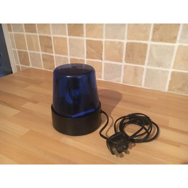 Novelty Police Rotating Blue Light