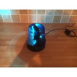 Novelty Police Rotating Blue Light