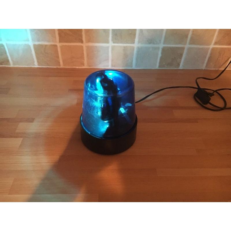 Novelty Police Rotating Blue Light