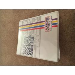 Football Collector Cards 1991/2 & Folder