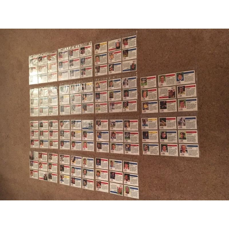 Football Collector Cards 1991/2 & Folder