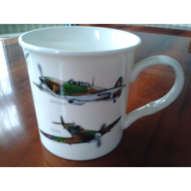 Haynes Spitfire Book and Leonardo Collection World War Classic Planes Mug