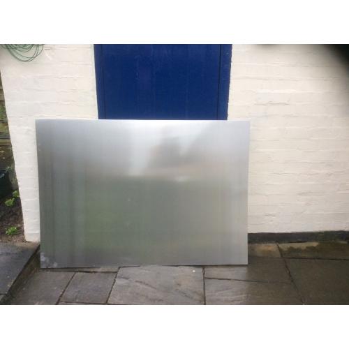 Brand new aluminium sheets