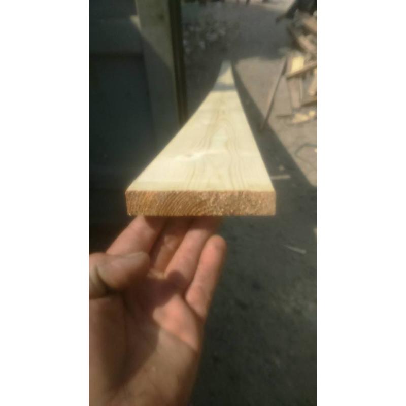 4 x 1 Timber (100mm x 18mm) Eased Edge 4.2mtr Lengths