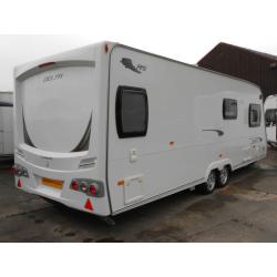 Lunar Delta RS, ONE OWNER 4 Berth Twin Axle used caravan. PRICED TO SELL