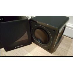 Cainbridge and audio minx x200w active Subwoofer