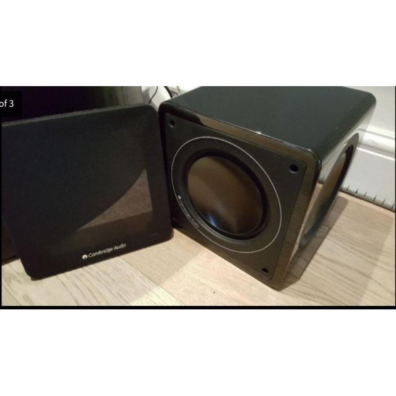 Cainbridge and audio minx x200w active Subwoofer