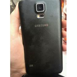 Samsung s5 in black