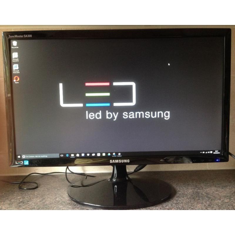 22 inch Samsung S22A300H Widescreen HDMI HD LED Monitor computer screen monitor for PC / Macs