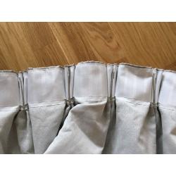 Beautiful unused grey show curtains for sale