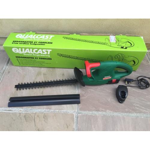 Qualcast cordless hedge trimmer