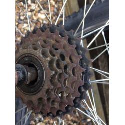 24 " mountain bike wheels and tyre