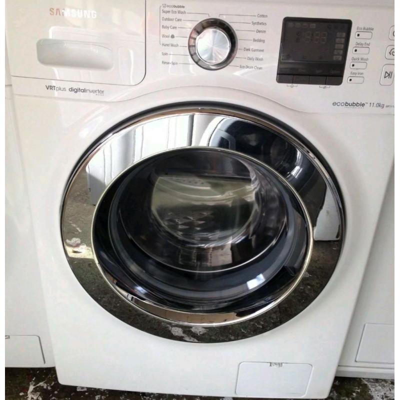 Samsung eco bubble 11kg washing maching