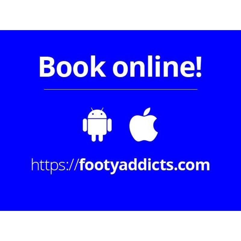 Play friendly football game at Hendon, North London