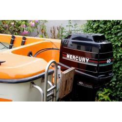 Vimar 504 16ft fishing boat with 40hp Mercury outboard and trailer.