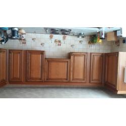 Kitchen coming out Saturday morning with solid oak doors