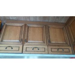 Kitchen coming out Saturday morning with solid oak doors