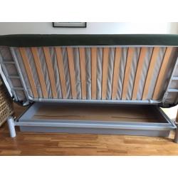 IKEA SOFA BED (FUTON) IN FOREST GREEN