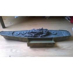 Large Warship Toy