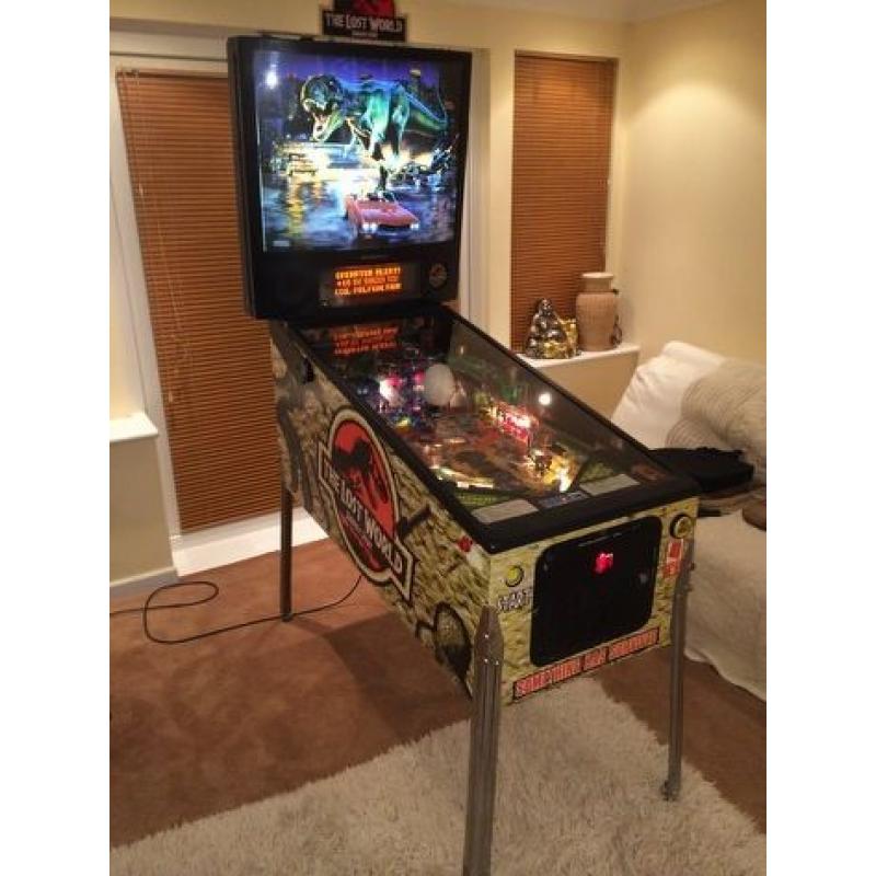 Jurassic Park The Lost World Pinball Machine