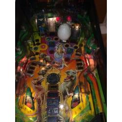 Jurassic Park The Lost World Pinball Machine