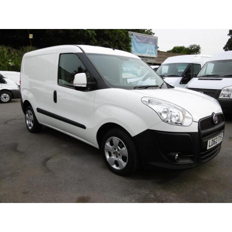 2012 FIAT DOBLO CARGO 16V SX MULTIJET DIESEL VAN WITH ONLY 21.000 MILES,AIR COND