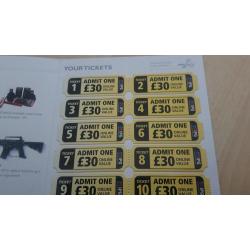 PAINTBALL TICKETS FOR SALE
