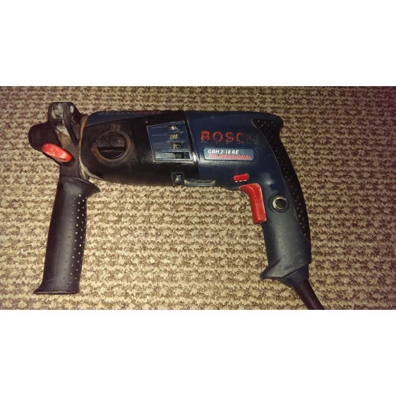 Bosch GBH 2-18 RE SDS corded drill 07878544549.