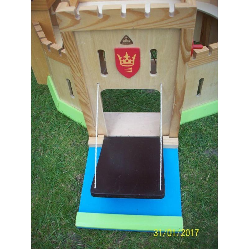 ELC wooden fort/castle