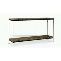 Console table mango wood & iron