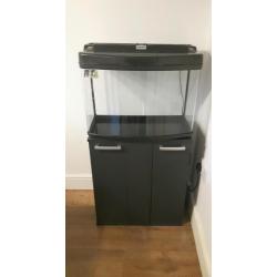 64L fish tank with stand and accessories