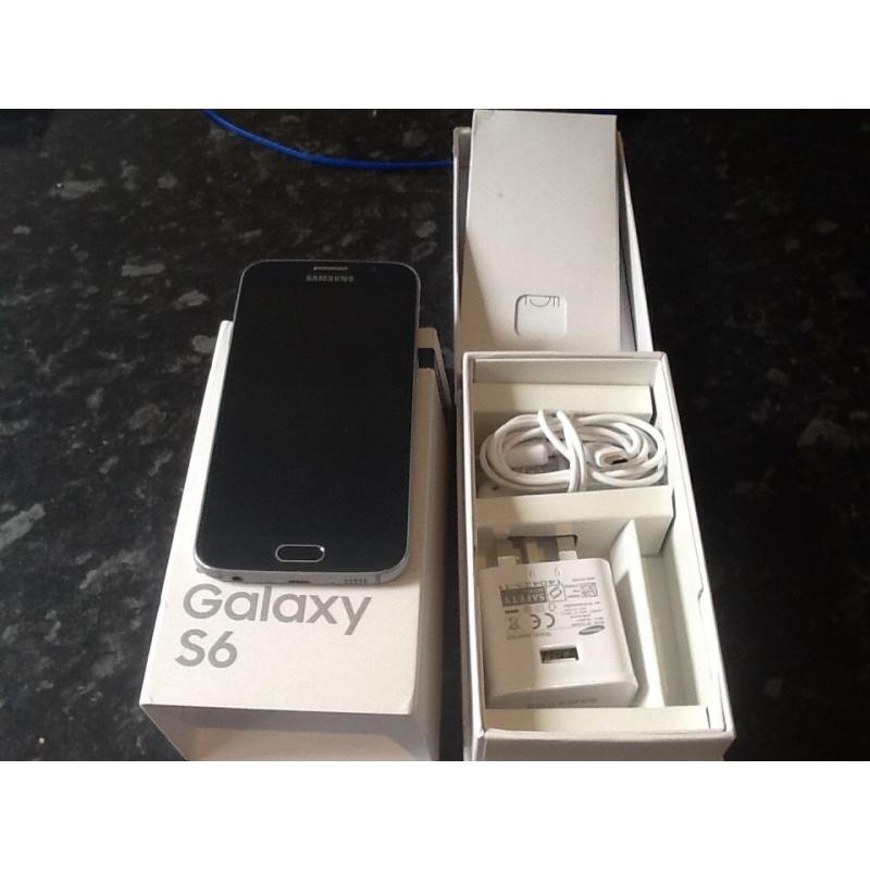 Samsung S6 32G black saphire