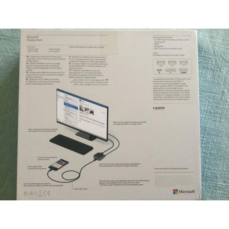 Microsoft Display Dock / Brand New / Unopened