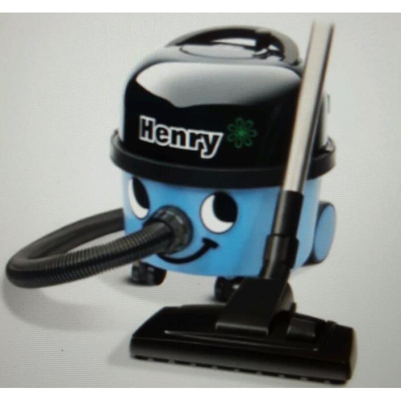 Henry HVR 200A bagged cylinder vacuum cleaner + 9 bags