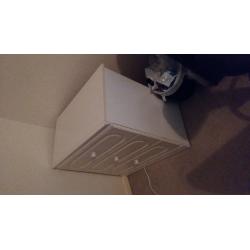 White chest of drawers