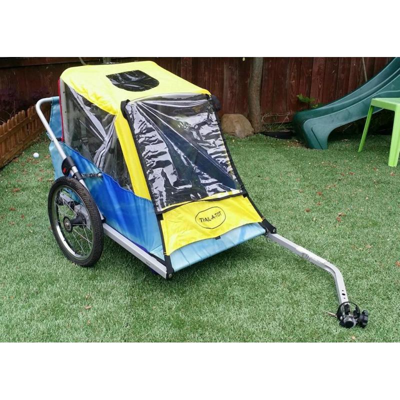Kids bike trailer