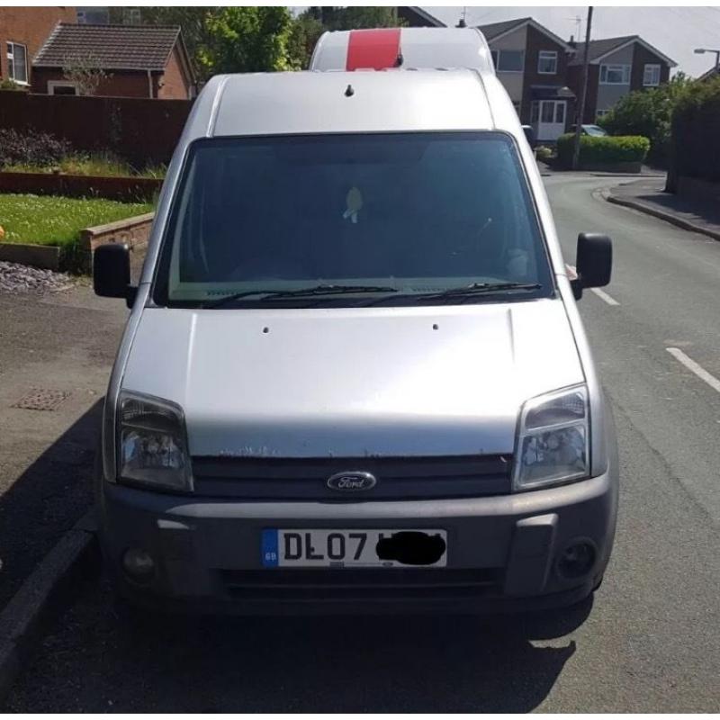 Ford transit connect LWB silver