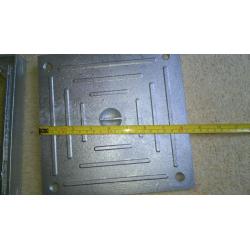 Square Rodding Eye Cover Plate with Frame